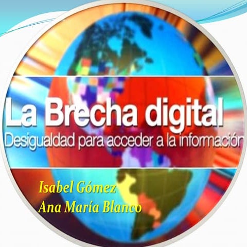 Brechas digitales | PPTX