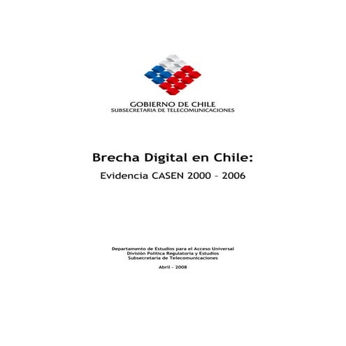 Brecha Digital Chile Comunal