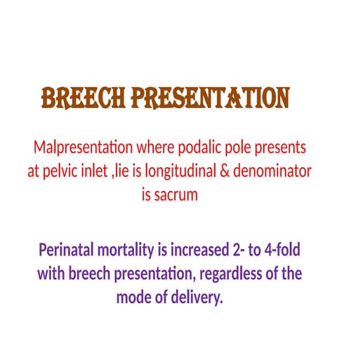 work up Breech presentation details.pptx
