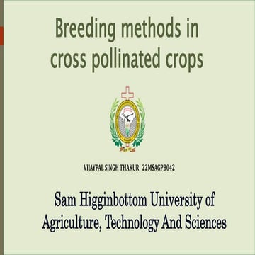 BREEDING METHOD IN CROSS POLLINATED CROPS.pptx