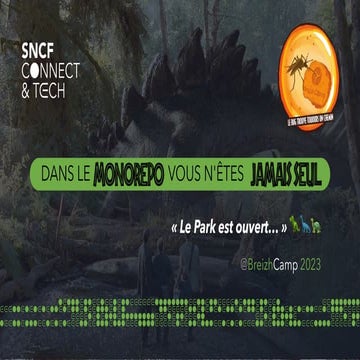 Dans le Monorepo vous n'êtes jamais seul, le Park est ouvert... 🦖🦕🐢 (@BreizhC...
