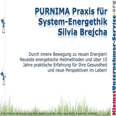 PURNIMA Praxis fuer System-Energethik - Silvia Brejcha