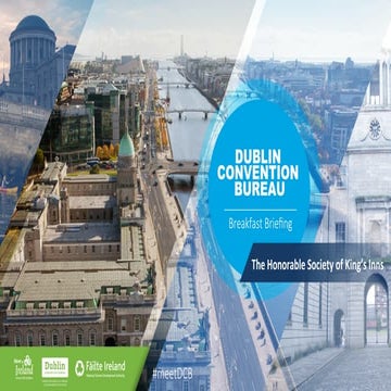 Dublin Convention Bureau Partner Breakfast Meeting June 2015