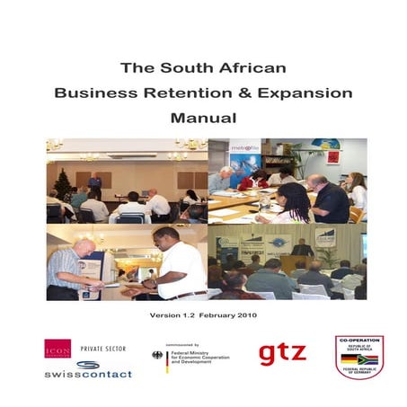 Business Retention and Expansion Manual  Feb 2010
