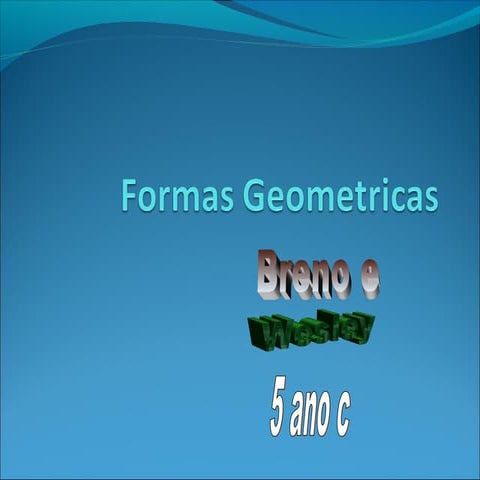 Breno wesley 5 ano c