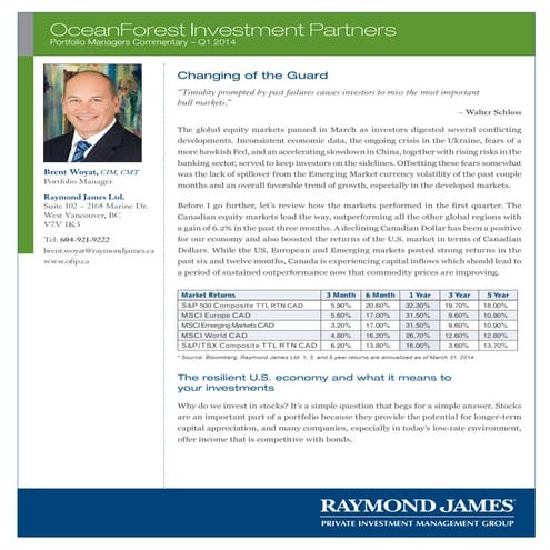 Brent woyat q1 2014 pimg commentary may2014