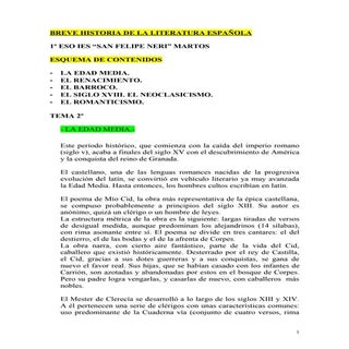 Breve historia de la literatura esp...