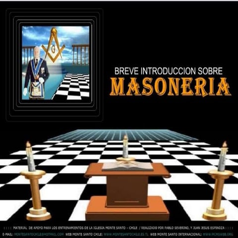 Breve historia sobre la masoneria