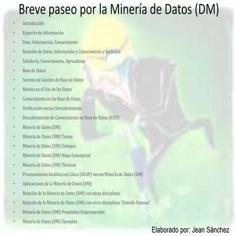 Brevepaseoporla mineríadedatos