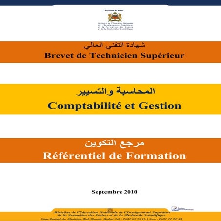 Brevet de technicien supérieur comptabilite gestion PDF