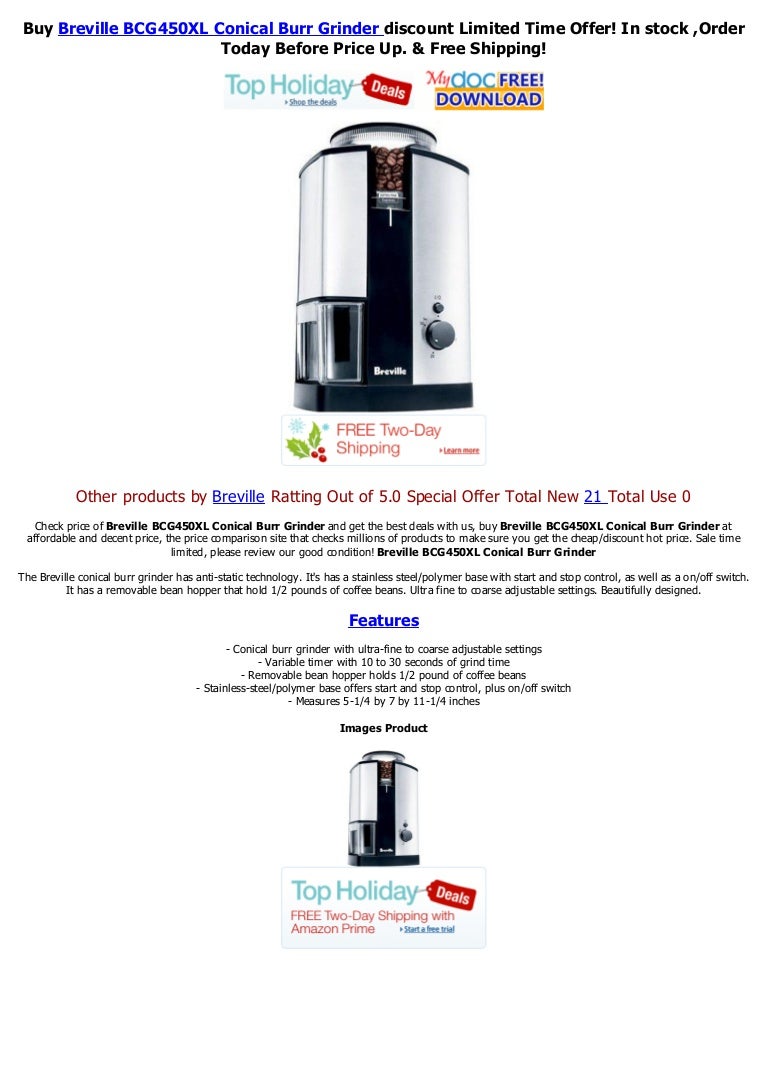 Breville BCG450XL Conical Burr Grinder.pdf