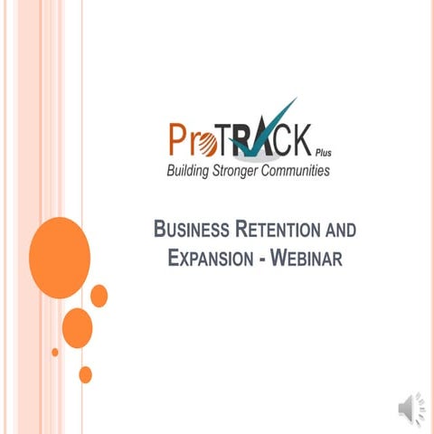 ProTRACKPlus BRE Webinar Presentation