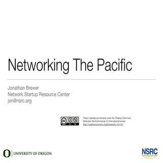 Networking The Pacific, by Jonathan...