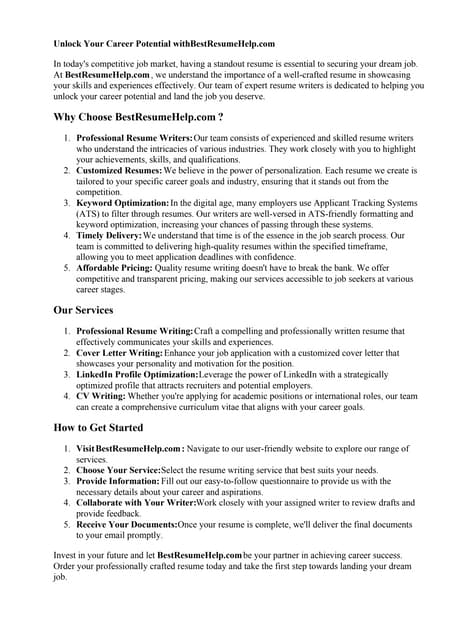 Ohio University Resume Help PDF - Breweryresume 240210161603 Eb407a28 Thumbnail 