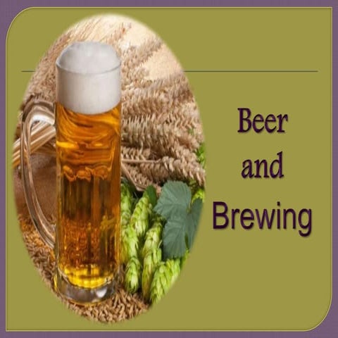 Industrial procedure of beer making