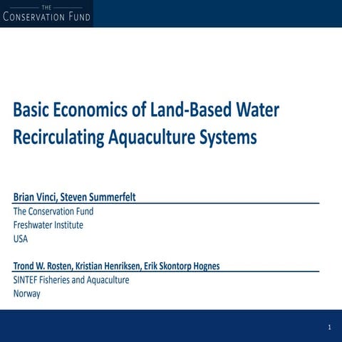 Brian vinci-presentation-of-an-economic-model-comparing-open-net-and-land-bas...