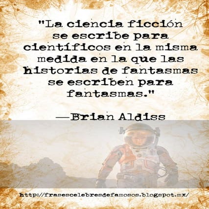 Brian Aldiss - Frases Célebres de Famosos