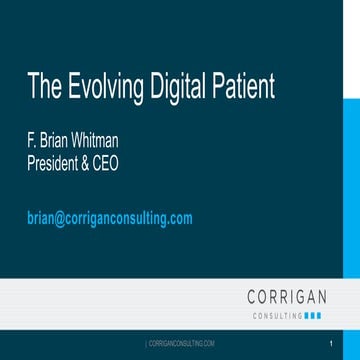 The Evolving Digital Patient