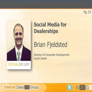 Brian Fjeldsted "Social Media for D...