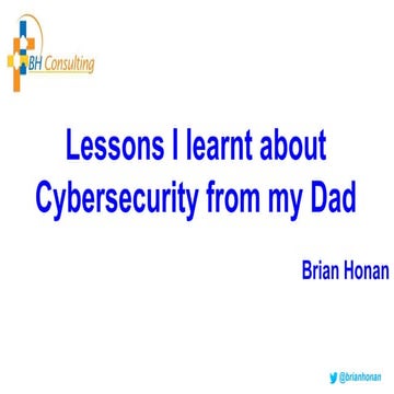 Brian honan ipexpo keynote