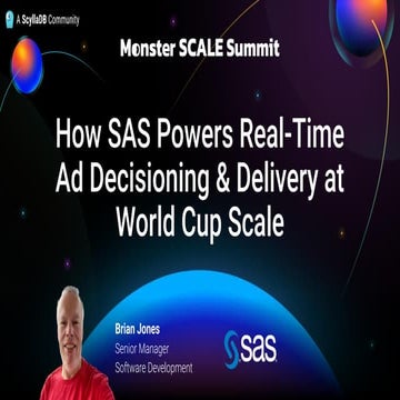 How SAS Powers Real-Time Ad Decisioning & Delivery at World Cup Scale ...