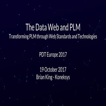 The Data Web and PLM