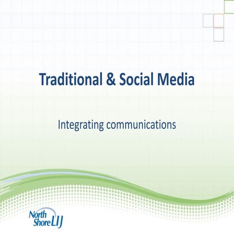 Brian Mulligan Presentation - BDI 3/29/12 HCP Healthcare Social Communicati