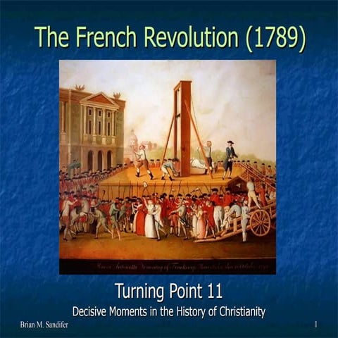 Turning Point 11: The French Revolution (1789)