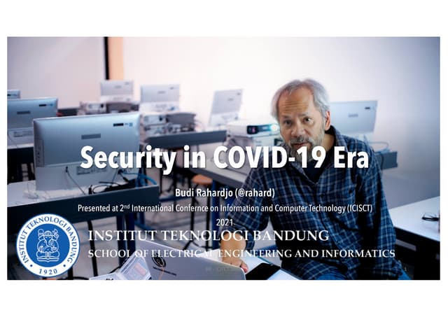 Security in COVID-19 Era