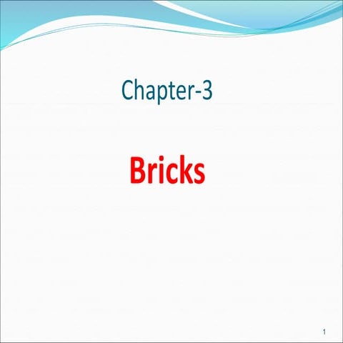 Civil Engineering Materials Brick Field .ppt