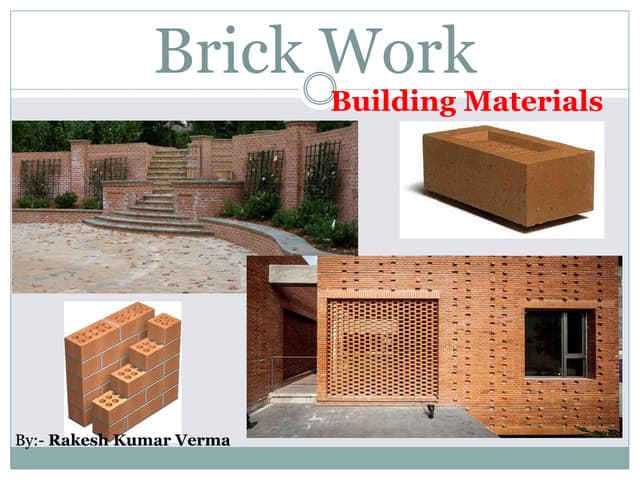 Types of bonds in brick masonry | PDF