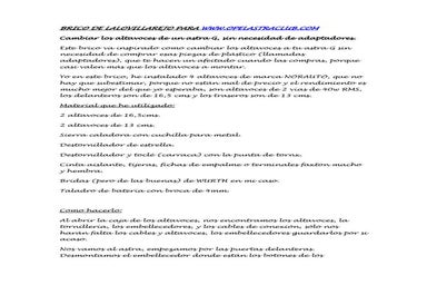 Brico cambiar altavoces