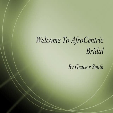 bridal africa