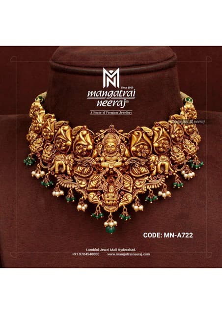 Bridal Temple Choker