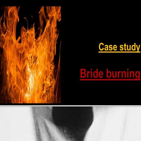 case study on bride burning