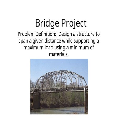 CES Bridge Building Rules & Tips 2010 | PPT