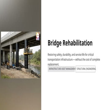 Bridge rehabilitation | PPT