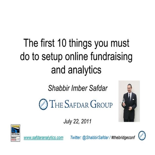 10 steps to online fundraising and fundraising analytics