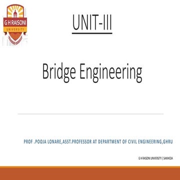 Bridge engineering
