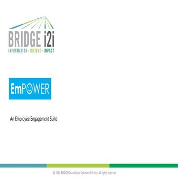 A quick Introduction to Employee Engagement Analytics Suite – EmPOWER
