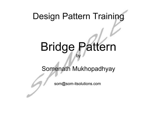 Bridge Pattern