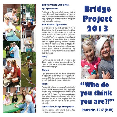 Bridge project 2013