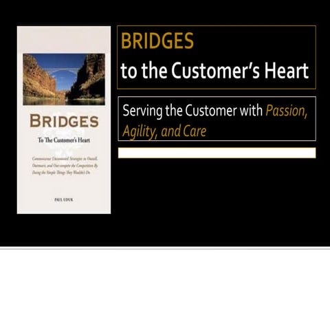 Bridges to customer's heart for you picture story