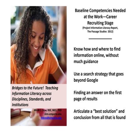 Bridges to the future! dow pp