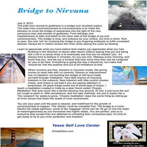 Bridge to nirvana