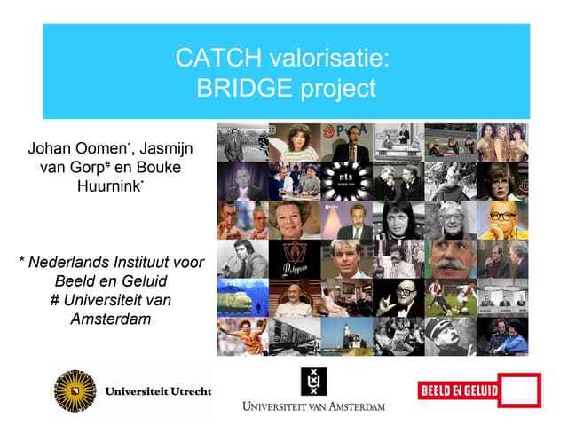 BRIDGE valorisatie presentatie NWO