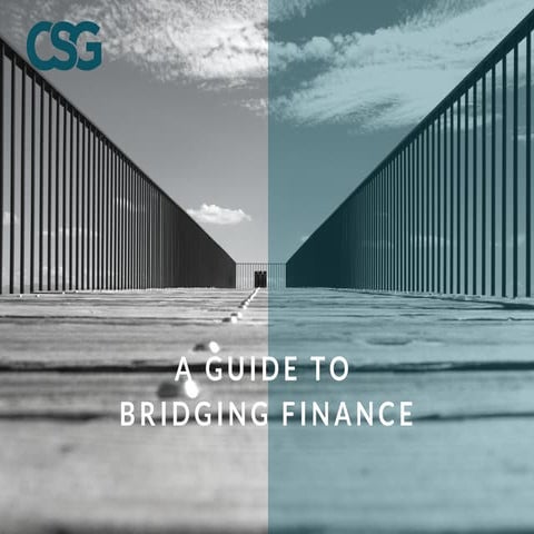 Bridging finance