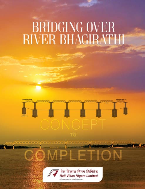 Bridging over River Bhagirathi in Eastern Railway