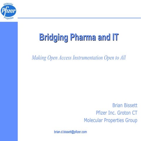Bridging Pharma And IT 2008