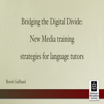 Bridging the digital divide